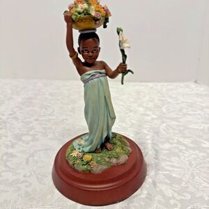 Flower Girl Thomas Blackshear Ebony Vision Figurine African American Wedding